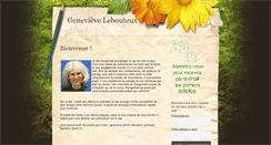 Desktop Screenshot of genevieve-lebouteux.com